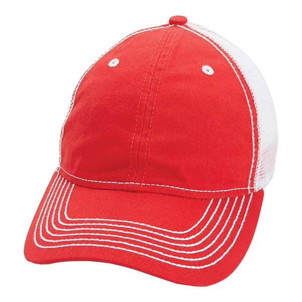 Paramount Heavy Washed Mesh Back Cap I-995B-FAX